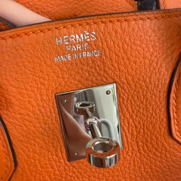 Hermes Birkin 35 Orange - Picture 10 of 16